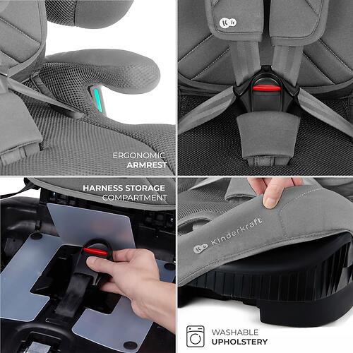 Автокресло Kinderkraft <img class='emojiMco' alt='🇪🇺' src='https://minim.kz/system/library/Emoji/AssetsEmoji/Icons/IconsIphone/U1F1EA U1F1FA.png'> FIX2GO i-Size Grey (20)