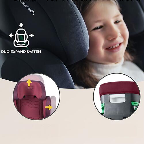 Автокресло Kinderkraft XPAND 2 i-Size Cherry Pearl (15)