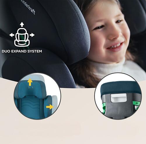 Автокресло Kinderkraft XPAND 2 i-Size Harbor Blue (14)