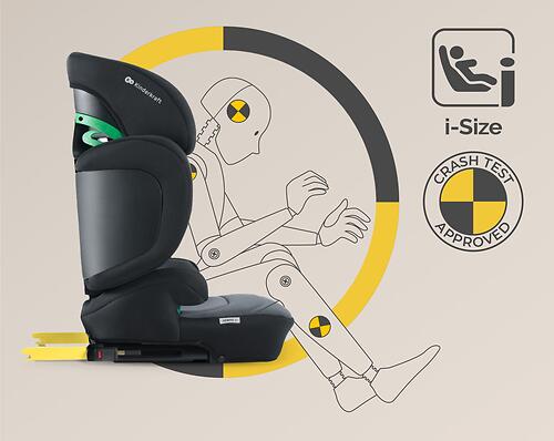 Автокресло Kinderkraft XPAND 2 i-Size Rocket Grey (18)
