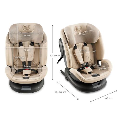 Автокресло Kinderkraft XPEDITION 3 i-Size Beige (22)
