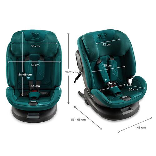Автокресло Kinderkraft XPEDITION 3 i-Size Green (22)