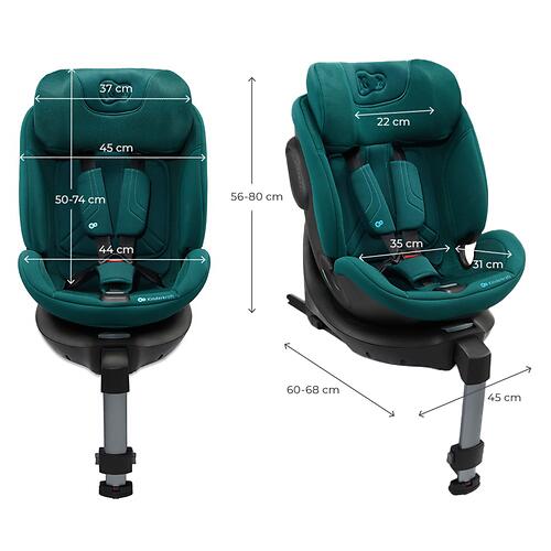 Автокресло Kinderkraft XRIDER 2 i-Size Green (23)