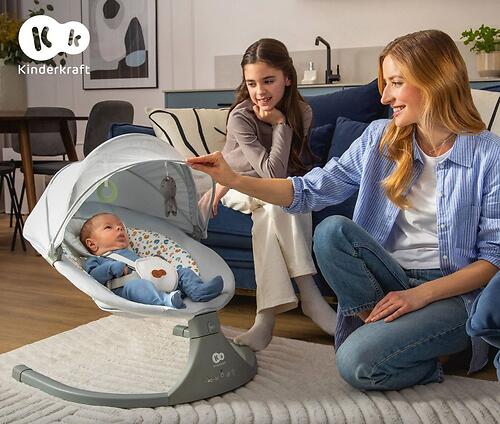 Электрокачель Kinderkraft <img class='emojiMco' alt='🇪🇺' src='https://minim.kz/system/library/Emoji/AssetsEmoji/Icons/IconsIphone/U1F1EA U1F1FA.png'> LUMI 2 Light Grey (14)