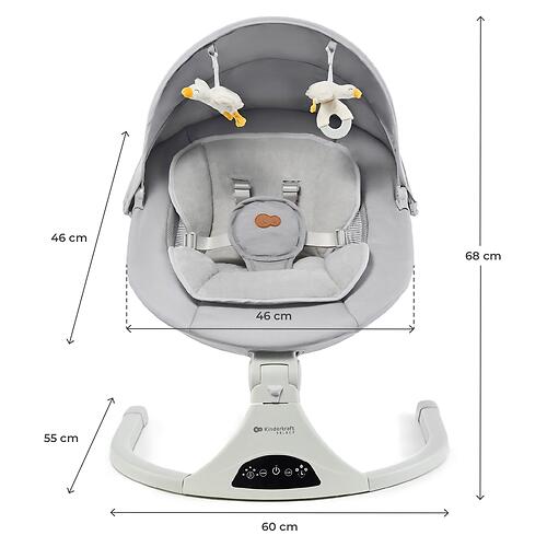 Outlet! Электрокачель Kinderkraft <img class='emojiMco' alt='🇪🇺' src='https://minim.kz/system/library/Emoji/AssetsEmoji/Icons/IconsIphone/U1F1EA U1F1FA.png'> TULSY Grey (Алм) (17)