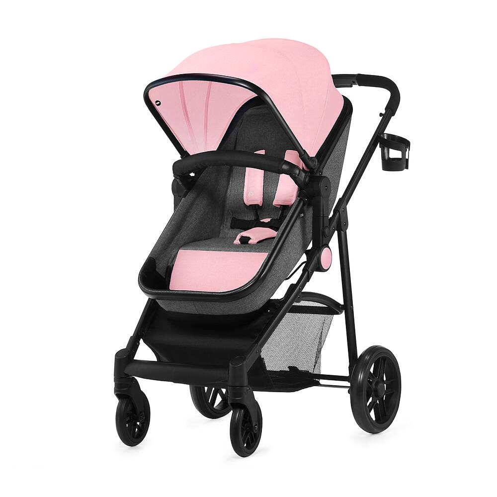 Коляска-трансформер 3в1 Kinderkraft JULI Pink в интернет-магазине Minim