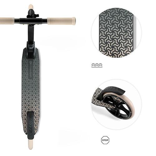 Самокат Kinderkraft <img class='emojiMco' alt='🇪🇺' src='https://minim.kz/system/library/Emoji/AssetsEmoji/Icons/IconsIphone/U1F1EA U1F1FA.png'> FREELY Beige (10)