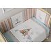 Комплект постельных принадлежностей LAPPETTI 6 пр. для прямоугольной кроватки Ламы Авторский рисунок (3)