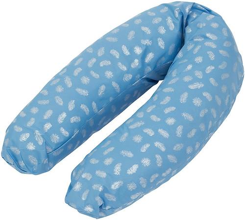 Подушка для беременных Roxy Kids Голубая (полистирол/холлофайбер наполнитель) (13)