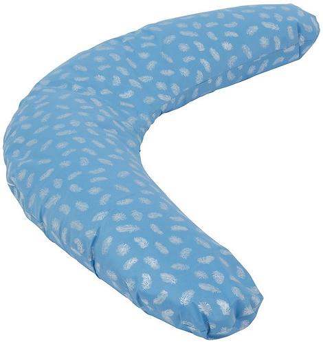Подушка для беременных Roxy Kids Голубая (полистирол/холлофайбер наполнитель) (14)