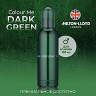 Парфюмированная вода Milton-Lloyd Colour Me Dark Green для мужчин 100ml EDP