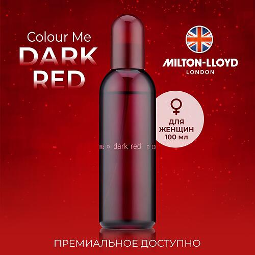 Парфюмированная вода Milton-Lloyd Colour Me Dark Red для женщин 100ml EDP (8)