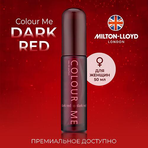 Парфюмированная вода Milton-Lloyd Colour Me Dark Red для женщин 50ml EDP (8)