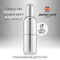 Парфюмированная вода Milton-Lloyd Colour Me Silver Sport для мужчин 100ml EDP