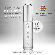 Парфюмированная вода Milton-Lloyd Colour Me Silver Sport для мужчин 50ml EDP