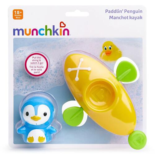 Игрушка для ванны Munchkin Пингвин в лодке Paddlin' Penguin с 18 мес (8)