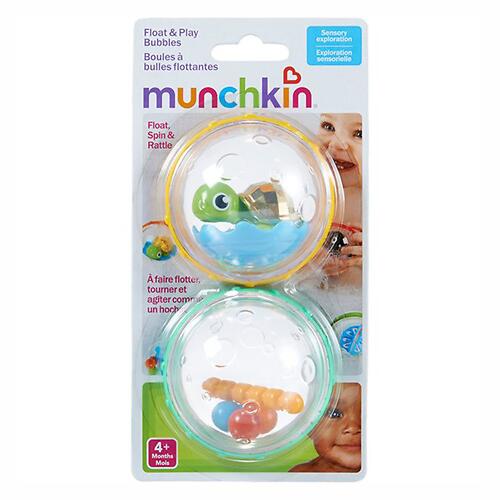 Игрушка для ванны Munchkin Пузыри-поплавки Черепашка 2шт 3+ (5)