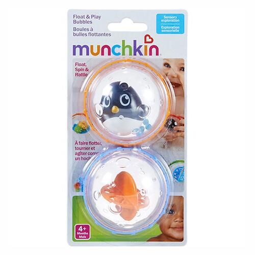 Игрушка для ванны Munchkin Пузыри-поплавки Пингвин 2шт 3+ (5)