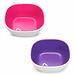 Набор детских цветных мисок Munchkin Splash 2шт 6+ Розовая Фиолетовая (2)