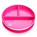 Детская тарелочка Munchkin секционная на присоске Stay Put Розовый 6+ (1)