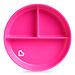Детская тарелочка Munchkin секционная на присоске Stay Put Розовый 6+ (2)