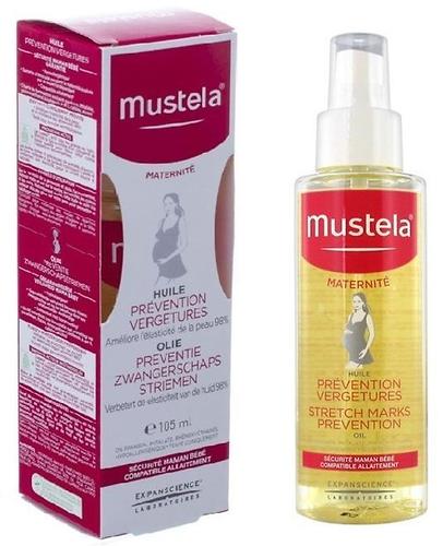 Масло Mustela для профилактики растяжек 105 мл (4)