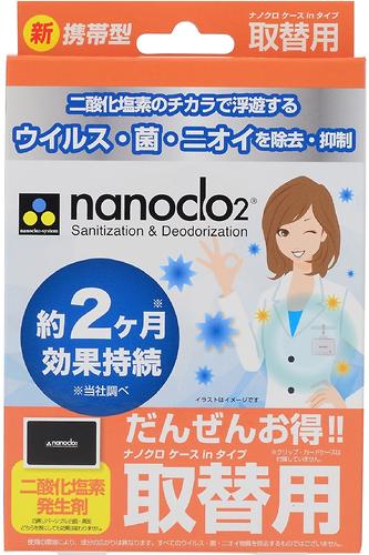 Блокатор вирусов для индивидуальной защиты NANOCLO2 сменная карта (4)