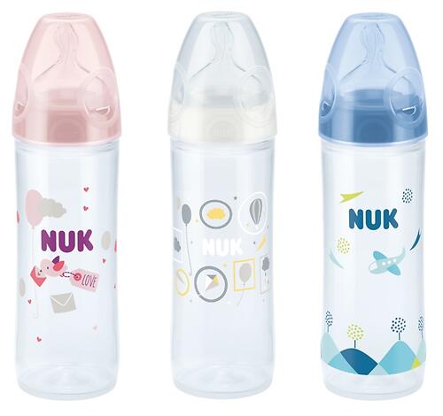 Бутылка Nuk New Classik FC+ силикон р2 PP 250 мл в ассортименте (1)