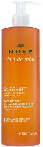 Гель очищающий Nuxe Reve de Miel для лица и тела 400мл (1)
