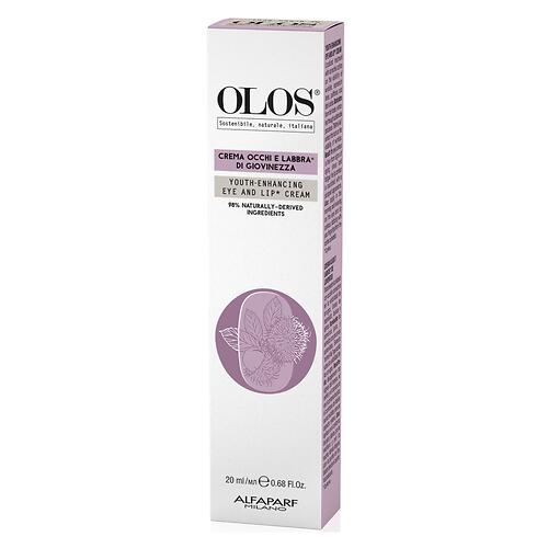 Крем для молодости кожи вокруг глаз и губ OLOS Youth-Enhancing Eye And Lip Cream 20 мл (6)