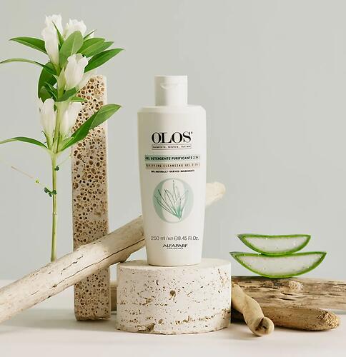 Очищающий гель 2 в 1 OLOS Purifying Cleansing Gel 250 мл (6)