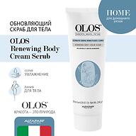 Обновляющий скраб для тела OLOS Renewing Body Cream Scrub 200 мл