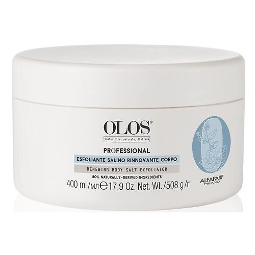 Обновляющий соляной скраб для тела OLOS Professional Renewing Body Salt Exfoliator 400 мл (1)