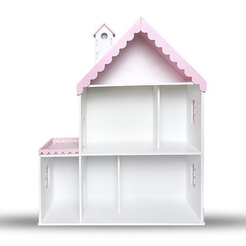 Кукольный домик PeMa kids Снежана Бело-Розовый (5)