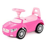 Каталка-автомобиль Полесье SuperCar №1 со звуковыми сигналом Розовая
