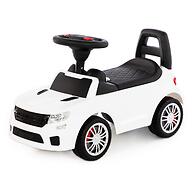 Каталка-автомобиль Полесье SuperCar №6 со звуковыми сигналом Белая
