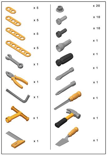 Набор инструментов 72 элемента в ведерке (9)