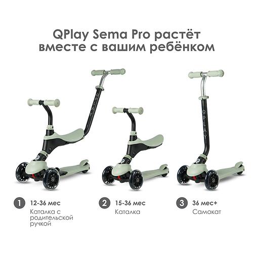 Самокат QPlay Sema Pro Green (4)