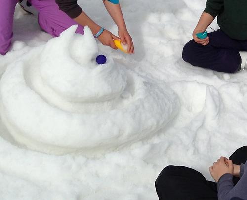Набор Quut Cuppi для песка и снега Совочки и Фиолетовый мячик (18)