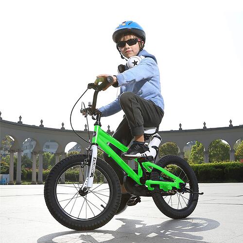 Велосипед двухколесный RoyalBaby Freestyle 16 Inch Green (12)