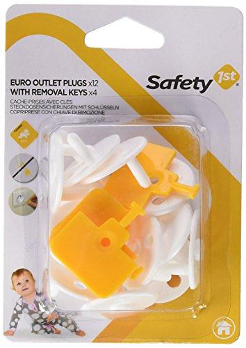 Защита на розетку Safety First с заглушками и ключом 12шт (3)