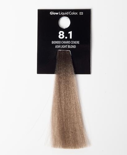 Жидкий тонирующий краситель для волос Selective Professional Glow Liquid Color 8.1 Светлый блонд пепельный, 60 мл (4)