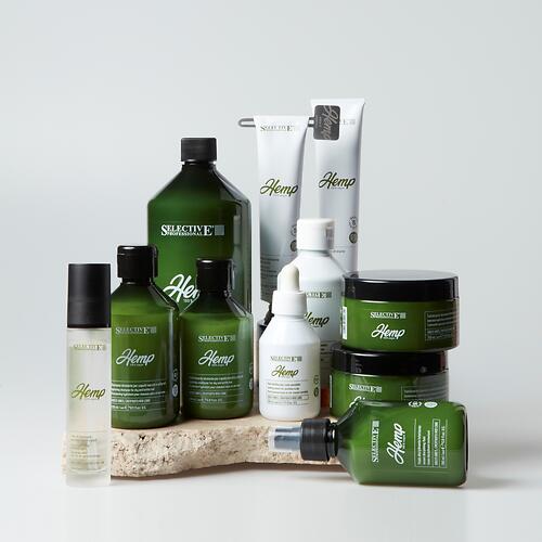 Гелевая маска интенсивное восстановление и увлажнение волос Selective Professional Hemp Jelly 500 мл (4)