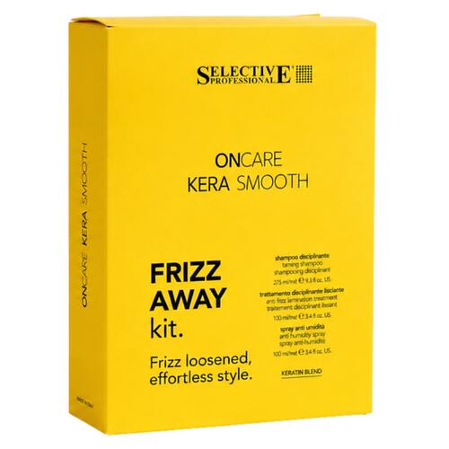 Набор для устранения пушистости волос Selective Professional OnCare Kera Smooth Frizz Away Kit (5)