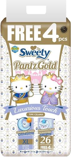 Трусики Sweety Pantz GOLD Size XL 14-18 кг 26+4 шт (1)