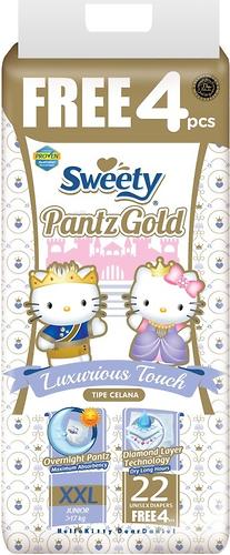 Трусики Sweety Pantz GOLD Size XXL 17-25 кг 22+4 шт (1)