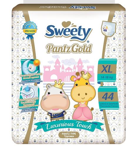 Трусики Sweety Pantz GOLD Size XL 14-18 кг 44 шт (1)