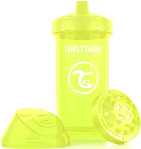 Поильник Twistshake Kid Cup 360мл 12m+ Желтый Starlight (5)