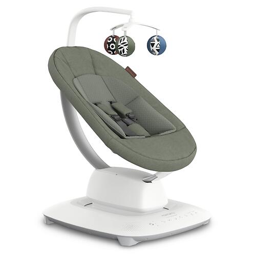 Кресло-качалка UPPAbaby MamaRoo Camila - Dark Green Melange (9)