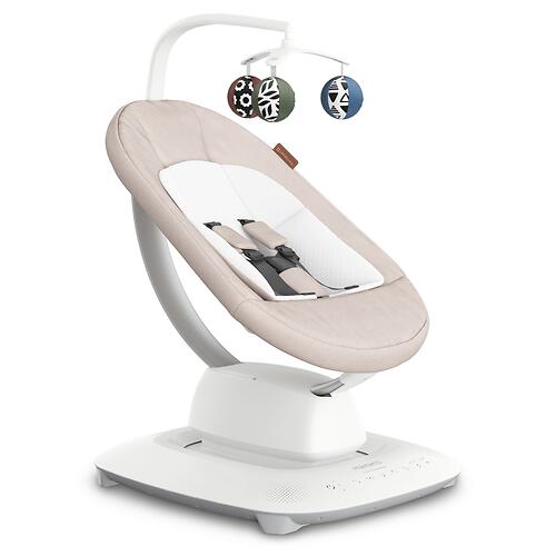 Кресло-качалка UPPAbaby MamaRoo Charlie - Sand Melange (9)